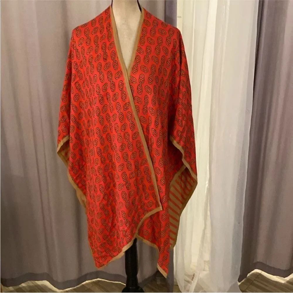 Hermes Patterned Shawl